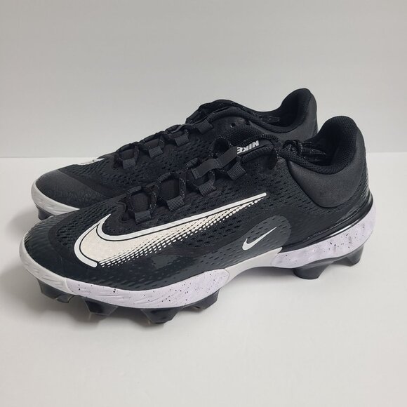 NEW Nike Alpha Huarache Elite 4 Low MCS Baseball Cleats FD6221-003 Size 12 Black main image 5